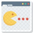 Monitor Onlinegame Pacmangame Icon