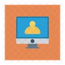 Monitor Screen Account Icon
