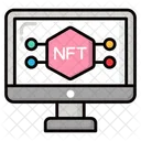 Monitor Nft Computer Icon