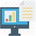 Monitor Online Documents Icon