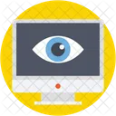 Monitor Led Eye Icon