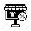 Online Offer Online Sale Online Disocunt Icon