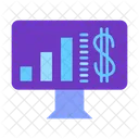 Business Monitor Bars Icon