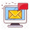 Monitor Mail Screen Icon