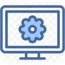 Monitor Commerce And Shopping Online Store Icon