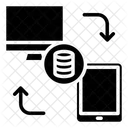 Flechas Intercambio De Datos Compartir Datos Icon