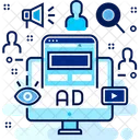 Monitor Ads  Icon