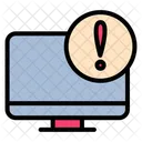 Monitor Alert Screen Monitor Icon