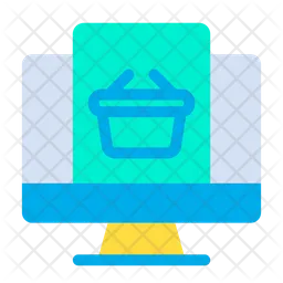 Monitor  Basket  Icon