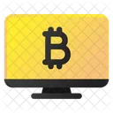 Monitor de bitcoin  Ícone