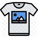 Monitor de camiseta  Icon