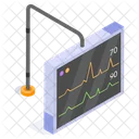 Coracao Monitor Batimento Cardiaco Ícone