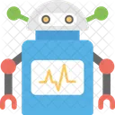 Robotico Cardiaco Monitor Ícone