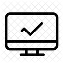 Monitor check  Icon