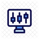 Monitor de comerciante  Icono