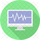Monitor de ecg  Ícone