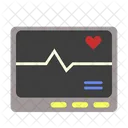 Monitor De Pulso Cardiaco Icon