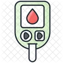 Monitor de glicose no sangue  Ícone