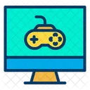 Computador Para Jogos Jogo De Computador Jogo D Ícone