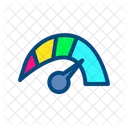 Monitor de velocidad de Internet  Icono