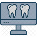 Monitorear Dentista Monitor Dentista Icono