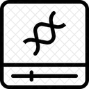 Monitor De DNA DNA Genetico Ícone