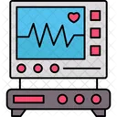 Monitor de ecg  Ícone