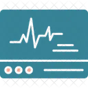 Monitor De Ecg Ecg Monitor Ícone