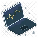 Monitor ecg  Icono