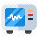 Monitor De Ecg Eletrocardiograma Eletrocardiograma Ícone