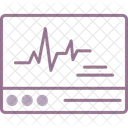 Monitor De Ecg Ecg Monitor Icon