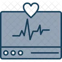 Monitor De Ecg Ecg Monitor Icon