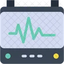 Monitor De Ecg Equipamento Medico Ecg Ícone