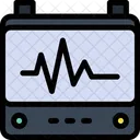 Monitor de ecg  Ícone