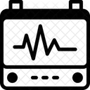 Monitor De Ecg Equipamento Medico Ecg Ícone