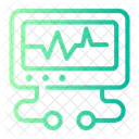 Monitor de ecg  Ícone