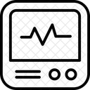 Ecg Monitor Tela Ícone