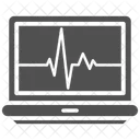 Maquina De Ecg Monitor De Ecg Eletrocardiograma Ícone