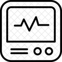 Ecg Monitor Tela Ícone