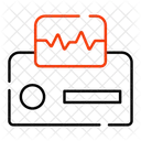 Monitor de ecg  Ícone