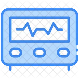 Monitor ecg  Icono