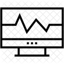 Ecg Maquina Monitor Ícone