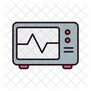 Monitor ecg  Icono