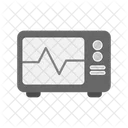 Monitor de ecg  Ícone