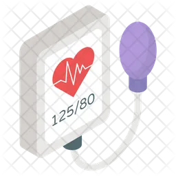 Monitor ecg  Icono