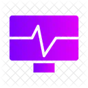 Monitor de ecg  Ícone