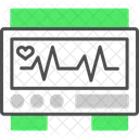 Monitor De Ecg Ecg Cardiograma Ícone