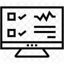 Ecg Maquina Monitor Ícone