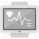 Monitor De Ecg Ecg Ekg Ícone