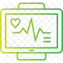 Monitor ecg  Icono